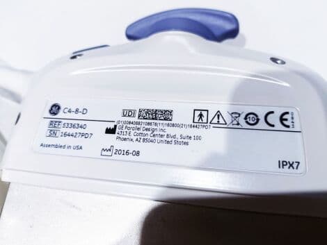 GE C4-8-D Convex Ultrasound Transducer thumbnail 2