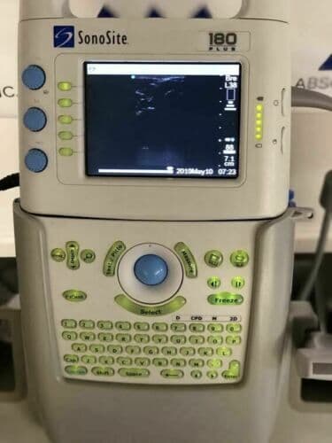 Sonosite 180 Plus Portable Ultrasound System with L38 Linear Vascular Probe thumbnail 3