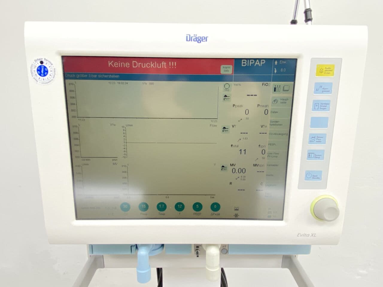 For Sale DRAEGER Evita XL Ventilator thumbnail 5
