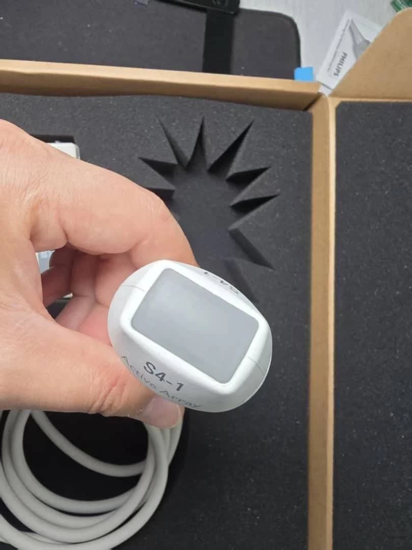 Philips S4-1 Cardiac Ultrasound Probe for ClearVue Systems – Broadband Sector Array Transducer for Cardiac, Abdominal and OB/GYN Imaging