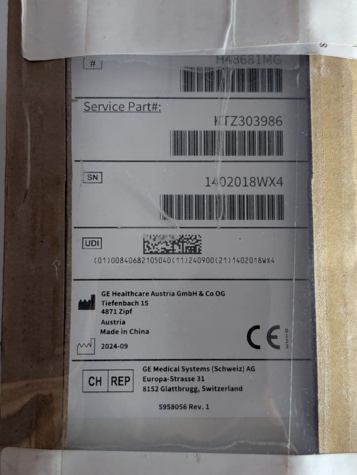 GE RAB6-D 3D/4D Convex Ultrasound Transducer thumbnail 2