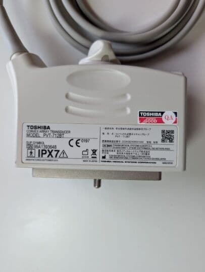 Toshiba PVT-712BT Micro-Convex Ultrasound Transducer thumbnail 2
