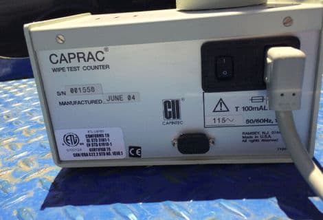 Capintec CAPRAC Wipe Counter for Nuclear Medicine Hot Labs thumbnail 4