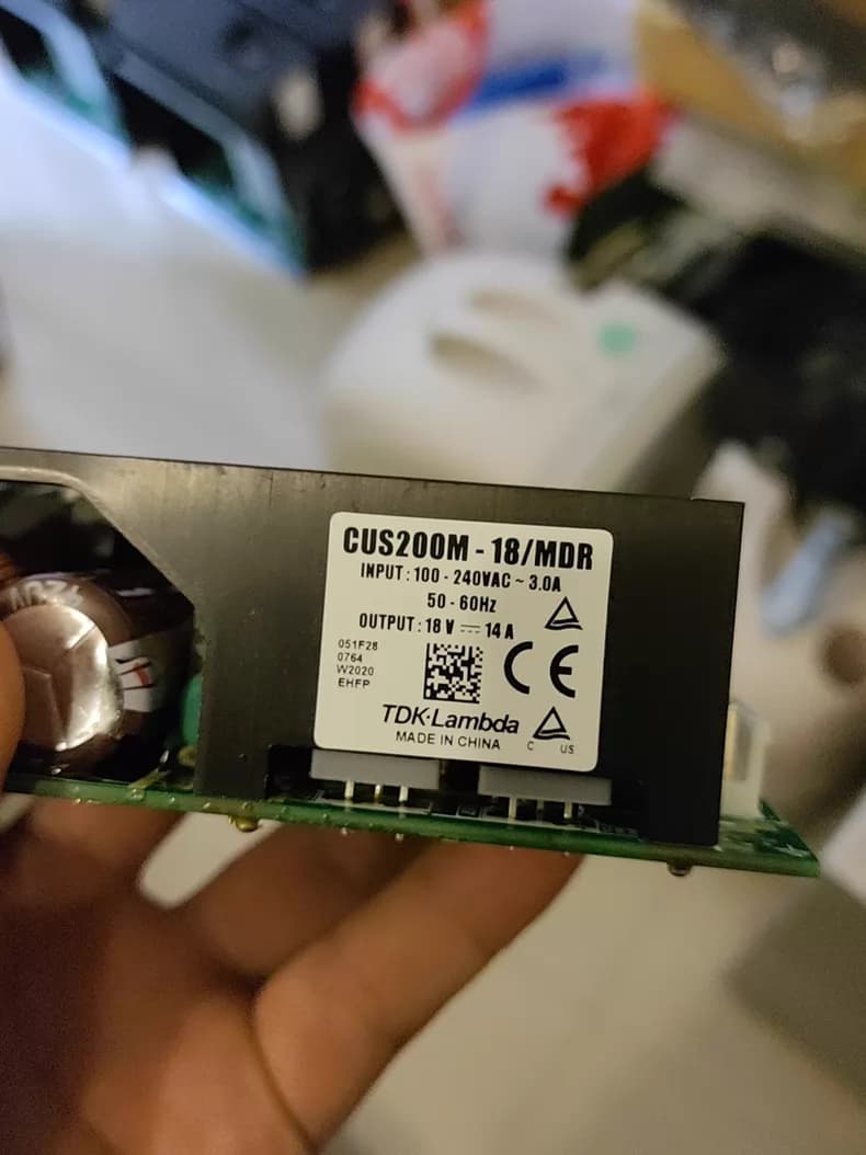 TDK Lambda CUS200M-18 Medical AC DC Power Supply 18V 14A 252W CUS200M Series thumbnail 2