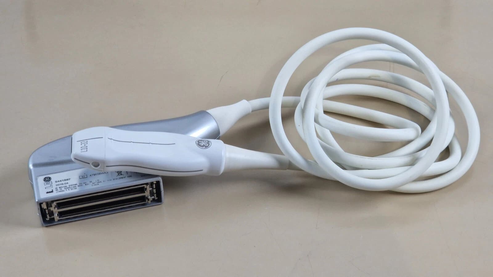 GE L10-22-RS Ultra High-Frequency Linear Ultrasound Probe for Dermatology, MSK, Vascular Access, Pediatrics & Neonatal Imaging