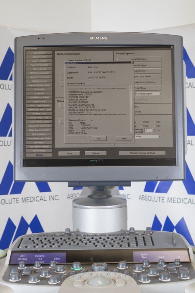 Acuson Siemens S2000 Ultrasound System thumbnail 2