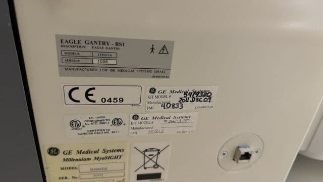 Cardiac Nuclear Imaging — GE Millennium Myosight Gamma Camera System thumbnail 4