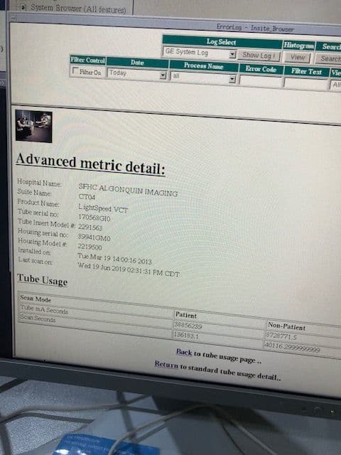 GE Lightspeed VCT 64-Slice CT Scanner thumbnail 4