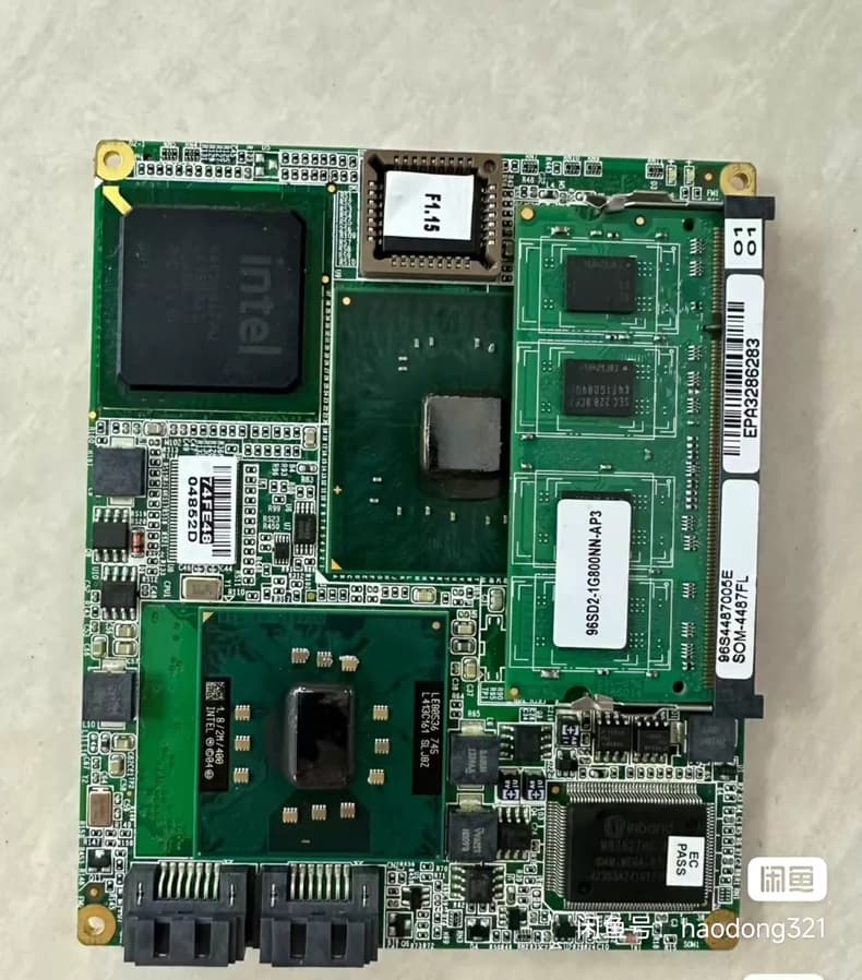 GE Logiq C5 Spare Parts | SOM-4487FL | Ultrasound CPU Board | System Core Logic Controller PCB | GE Ultrasound Backend Motherboard Processing Module