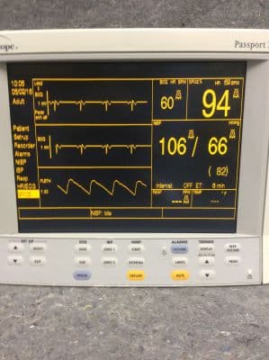 Datascope Passport XG Multiparameter Patient Monitor