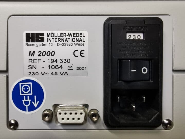 Möller-Wedel M 2000 Ophthalmic Phoropter thumbnail 10