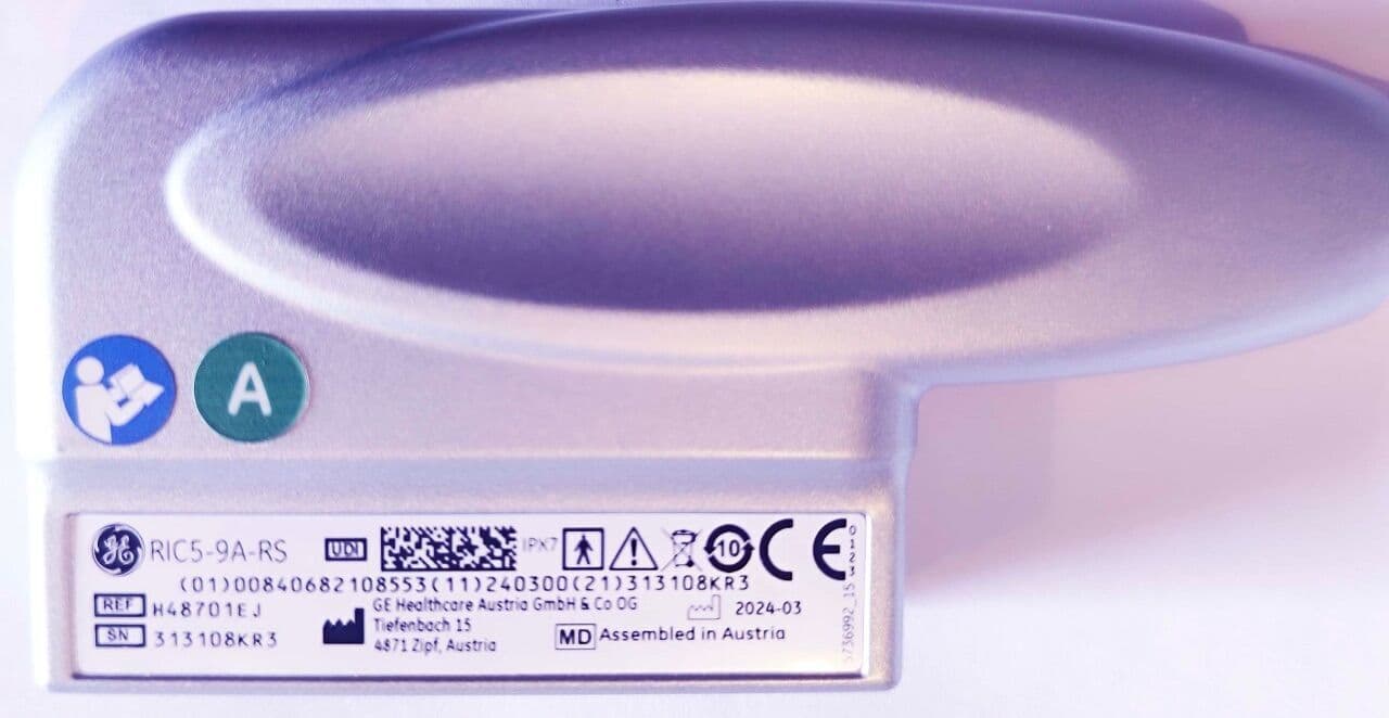 GE RIC5-9A-RS 3D/4D Intracavitary Ultrasound Transducer thumbnail 4