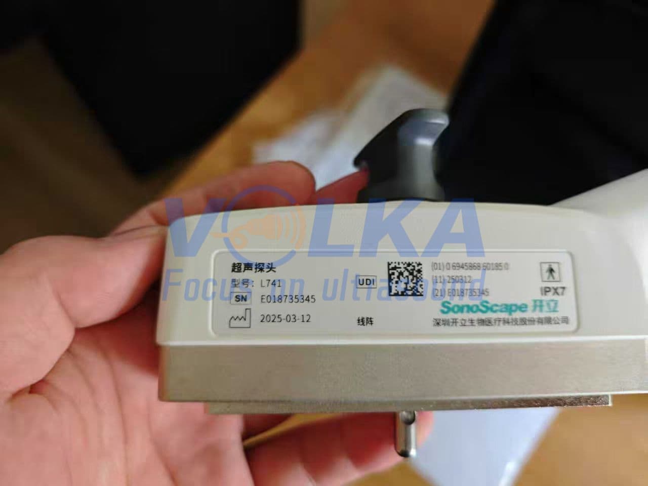 SonoScape L741 Linear Ultrasound Transducer thumbnail 2