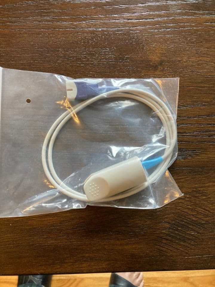 GE Dinamap Compatible Patient Monitor Accessory Kit with SpO2 Adapter & BP Cuff thumbnail 4