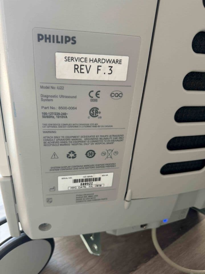 Philips iU22 Shared Service Ultrasound System thumbnail 4