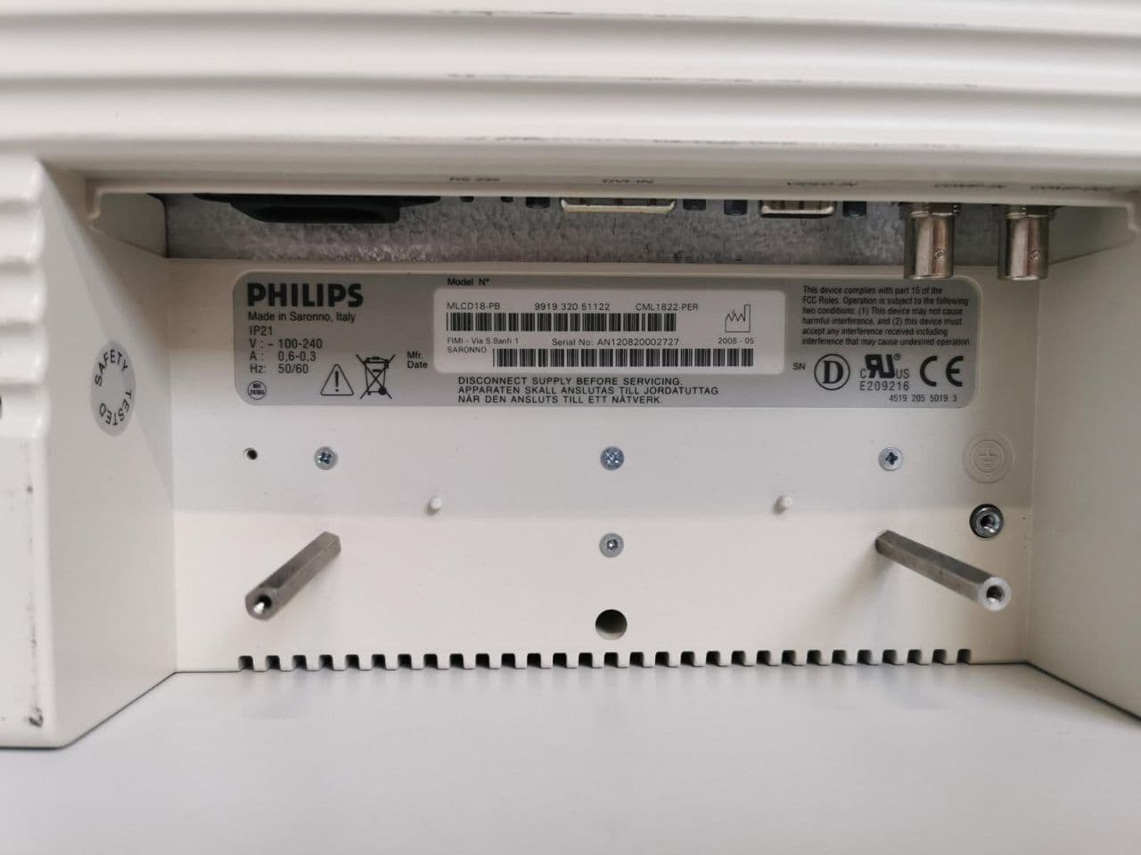 Clinical Review Display Monitor — Philips CML1822-PER thumbnail 6