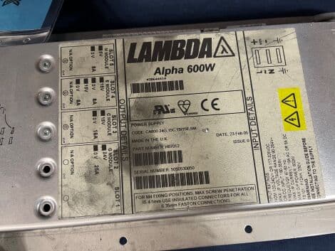 CT Scanner PDR/PSR Power Unit by Siemens, Part Number 5555755 thumbnail 3