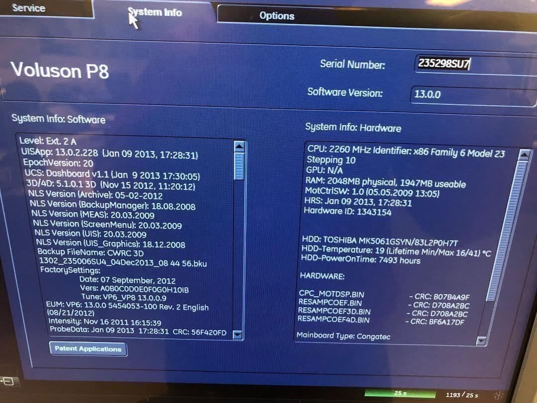 GE Voluson P8 OB/GYN Ultrasound System thumbnail 6
