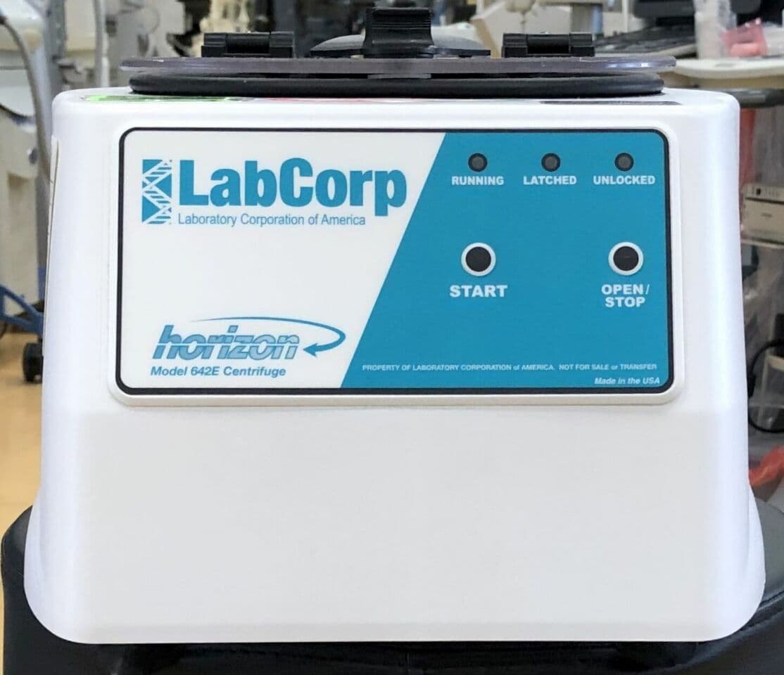 Drucker Labcorp Horizon 642E Benchtop Centrifuge