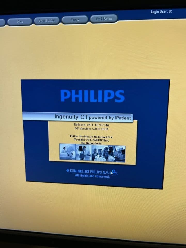 Philips Ingenuity 128-Slice Computed Tomography Scanner thumbnail 3