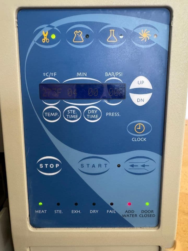 Tuttnauer EZ10K Automatic Autoclave Steam Sterilizer thumbnail 5