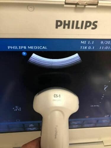 Philips C5-1 Convex Ultrasound Transducer Probe