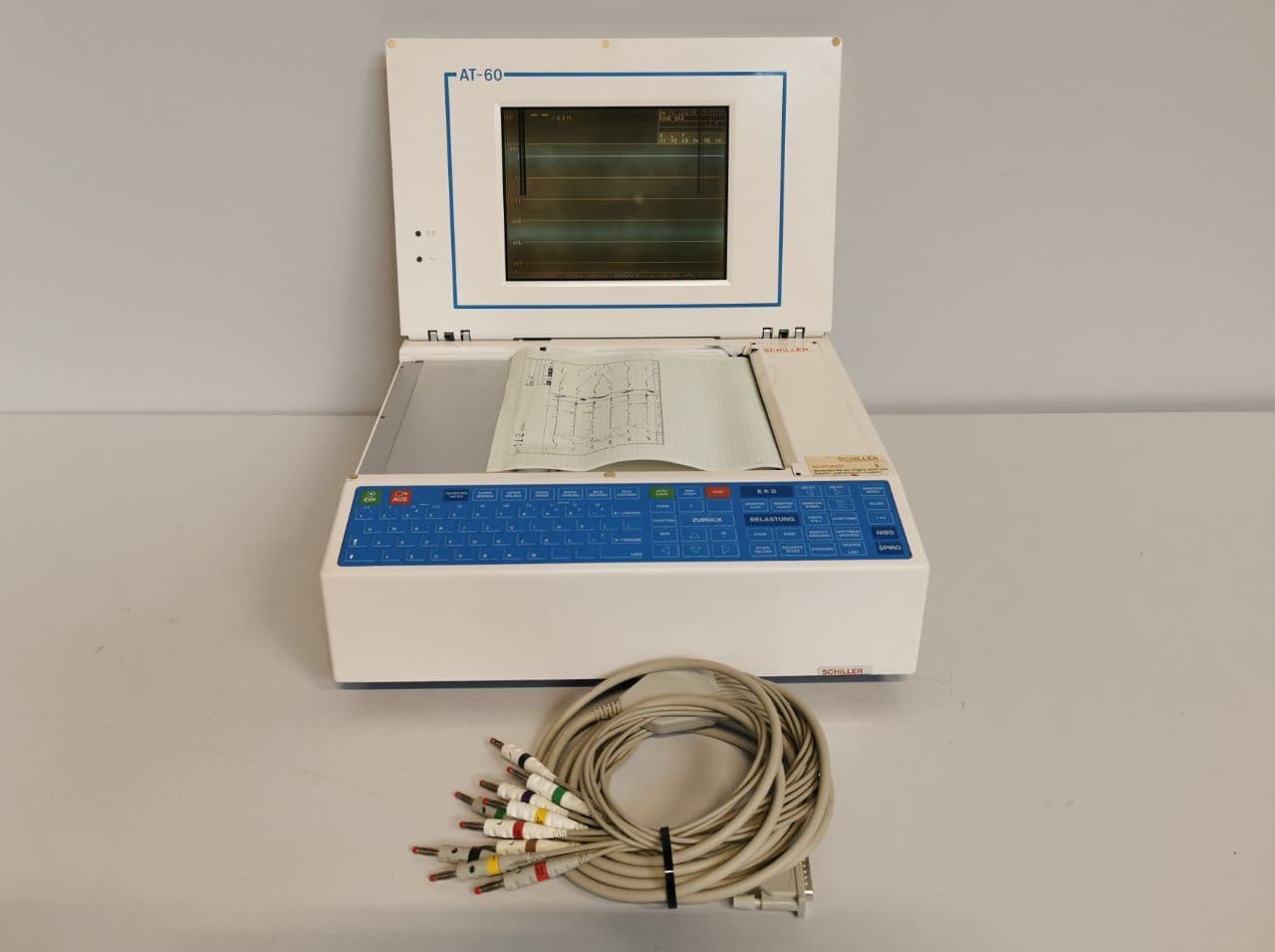 Portable 3-Channel ECG Unit by Schiller — Cardiovit AT-60 thumbnail 2