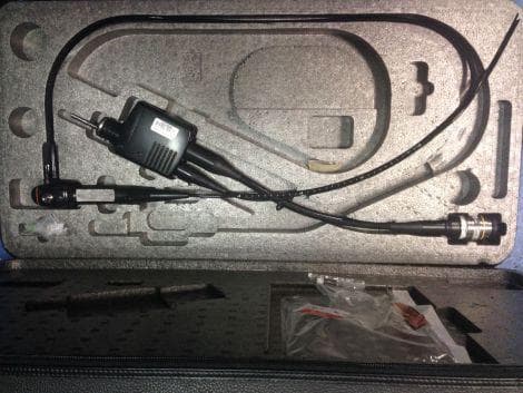 FUJINON EB-450S Flexible Video Bronchoscope for Pulmonary Diagnostics image 1