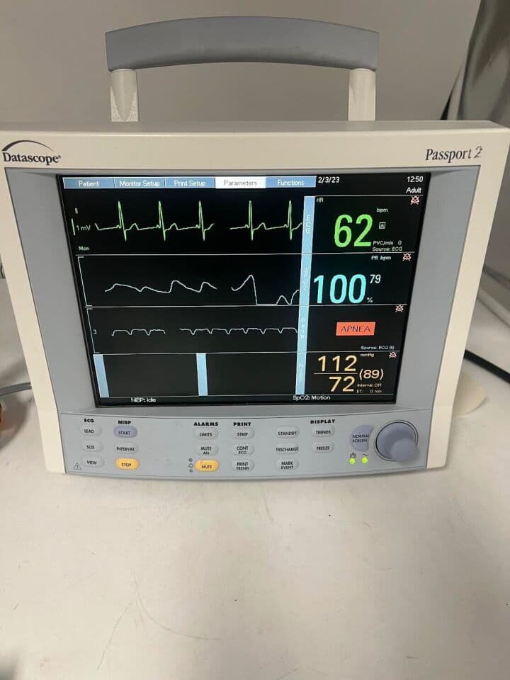 Datascope Passport II Patient Monitor thumbnail 2