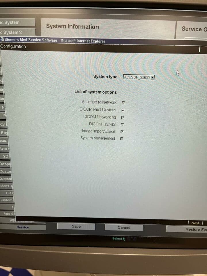 Acuson Siemens S2000 Ultrasound System thumbnail 12