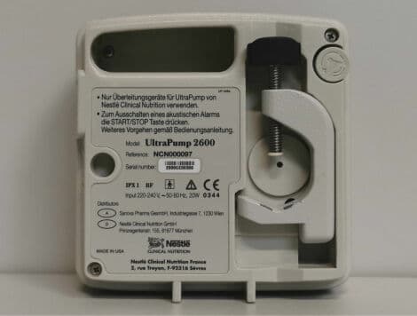 Enteral Feeding Pump — Nestle Nutritional Ultra Pump 2600 thumbnail 5