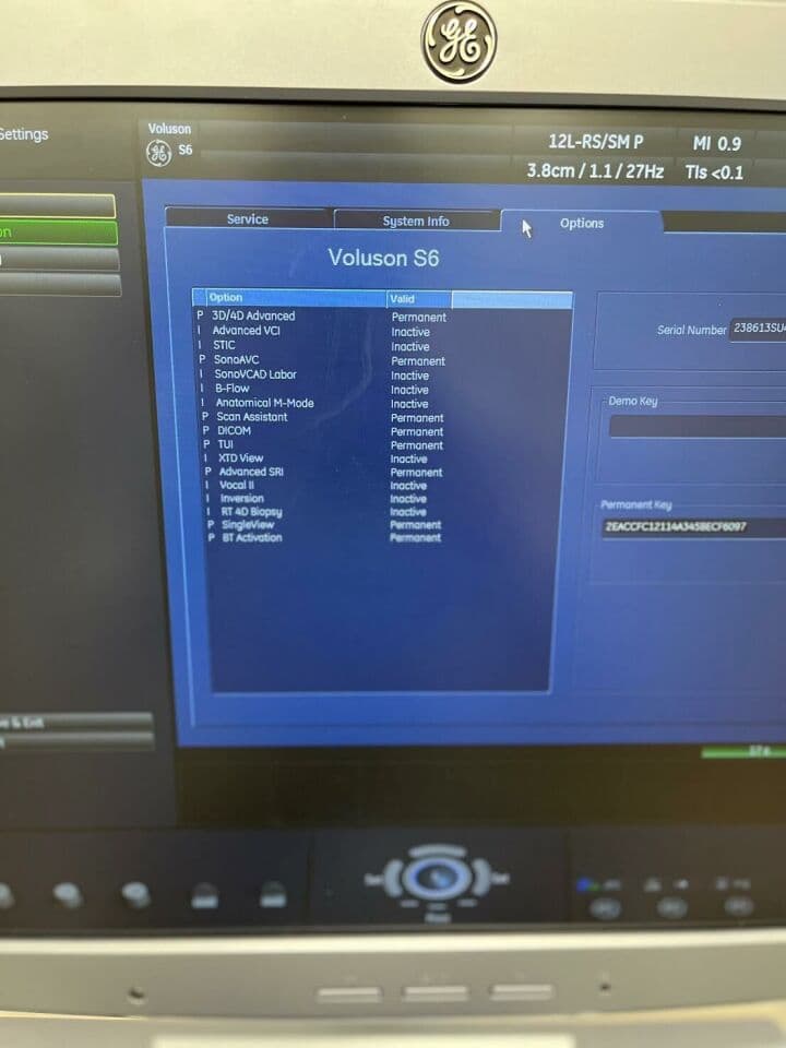 GE Voluson S6 OB/GYN Ultrasound System thumbnail 3