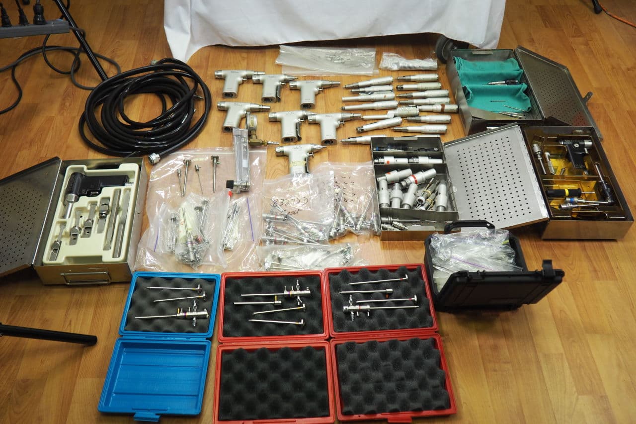 HALL Surgical Orthopedic Drill and Saw Accessories Package