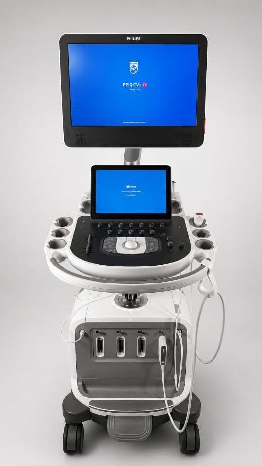 For Sale PHILIPS CVx 2018 HW B with X5-1 probe Software 11.0.4 Cardiac - Vascular Ultrasound