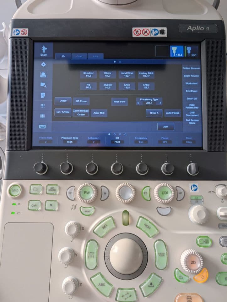 Toshiba Aplio A Diagnostic Ultrasound System thumbnail 4
