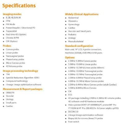 General Imaging Ultrasound System — Chison i3 thumbnail 2