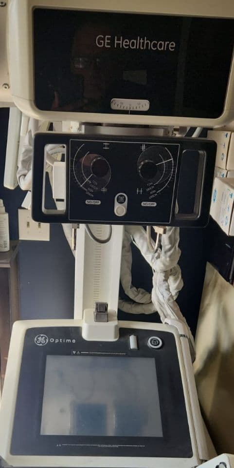 GE Optima XR200AMX Portable Digital X-Ray System with DR Panel thumbnail 6