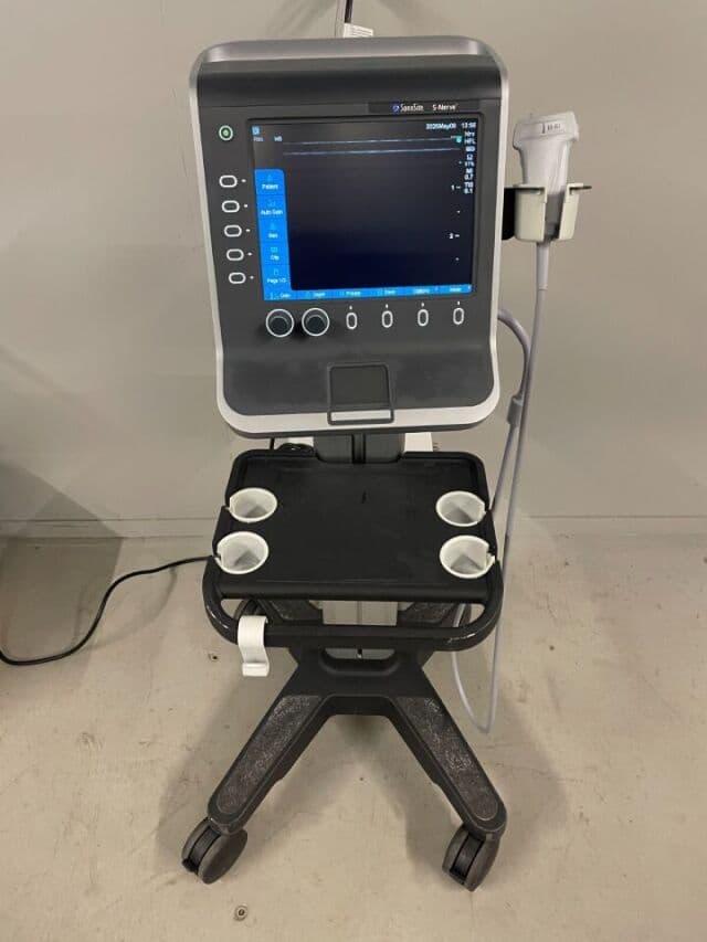 Sonosite S-Nerve Ultrasound 2012 | HFL38x High-Frequency Linear Probe | P/N P09417-50 | Anesthesia & MSK Imaging System image 1