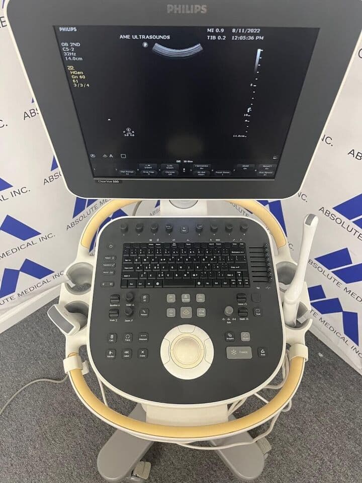 Philips ClearVue 550 Ultrasound System for General Imaging thumbnail 6