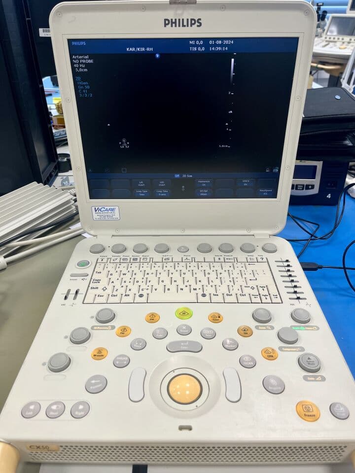 Philips CX50 Cardiac Ultrasound System Console image 1