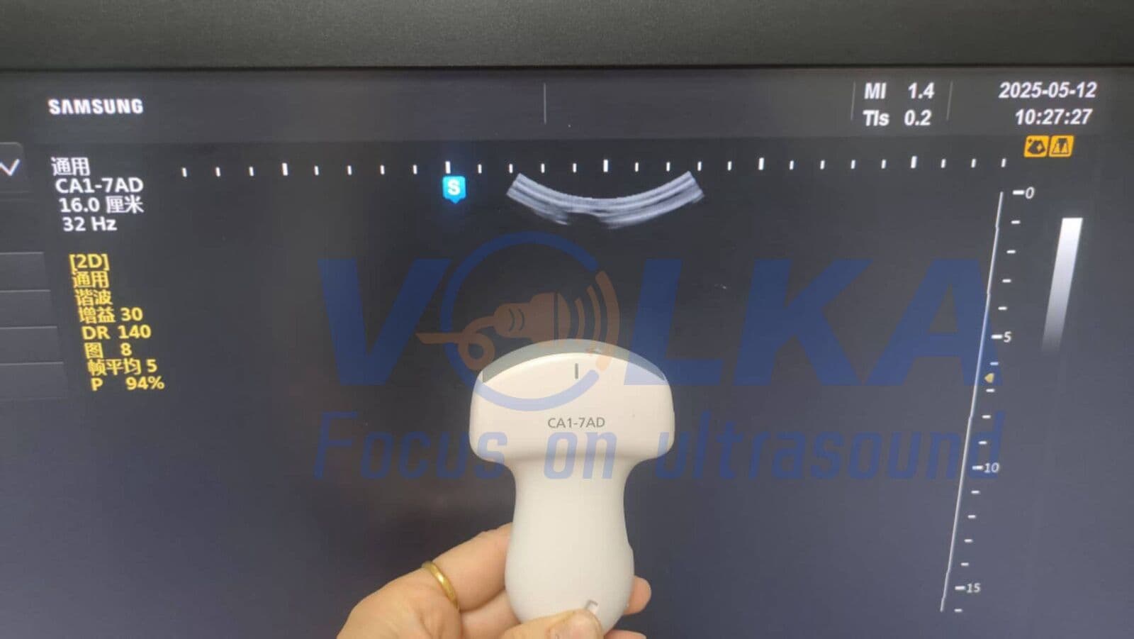 Samsung Medison CA1-7AD Ultrasound Transducer