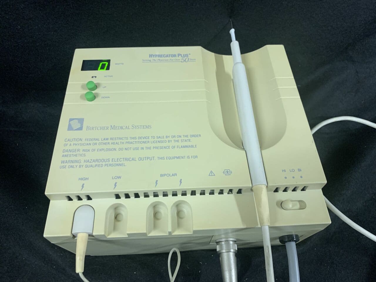 BioMed Certified Birtcher 7-797 Hyfrecator Plus Electrosurgical Unit