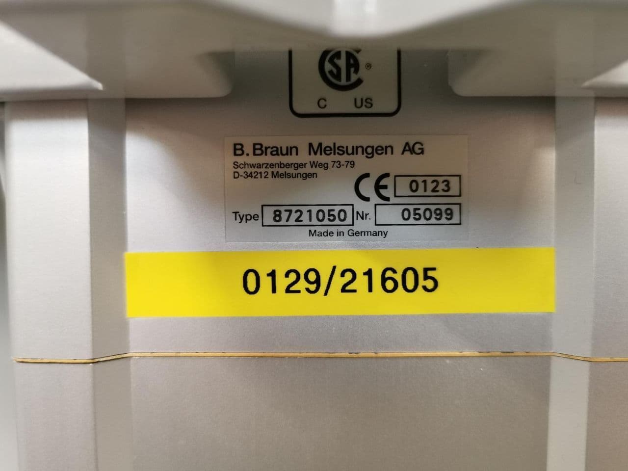 Precise Fluid Delivery IV Infusion Pump — B. Braun FM Segment I 8721050 thumbnail 4