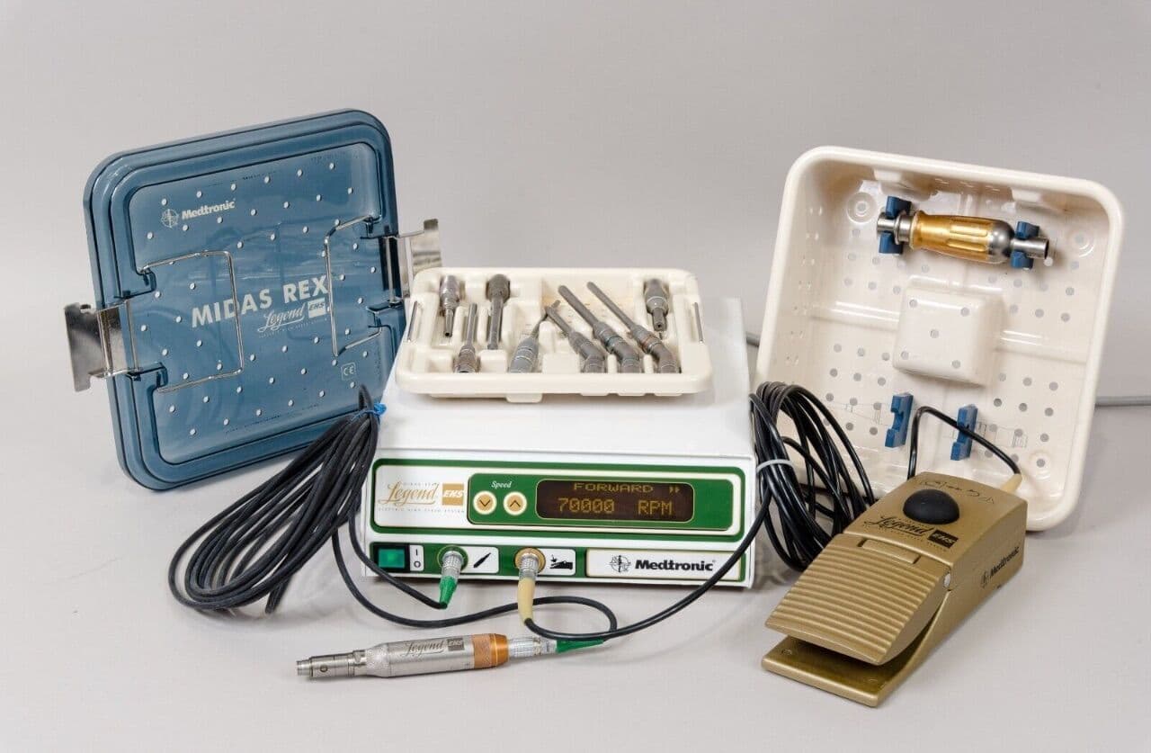 Medtronic Midas Rex Legend EHS EM100 Surgical Drill Set