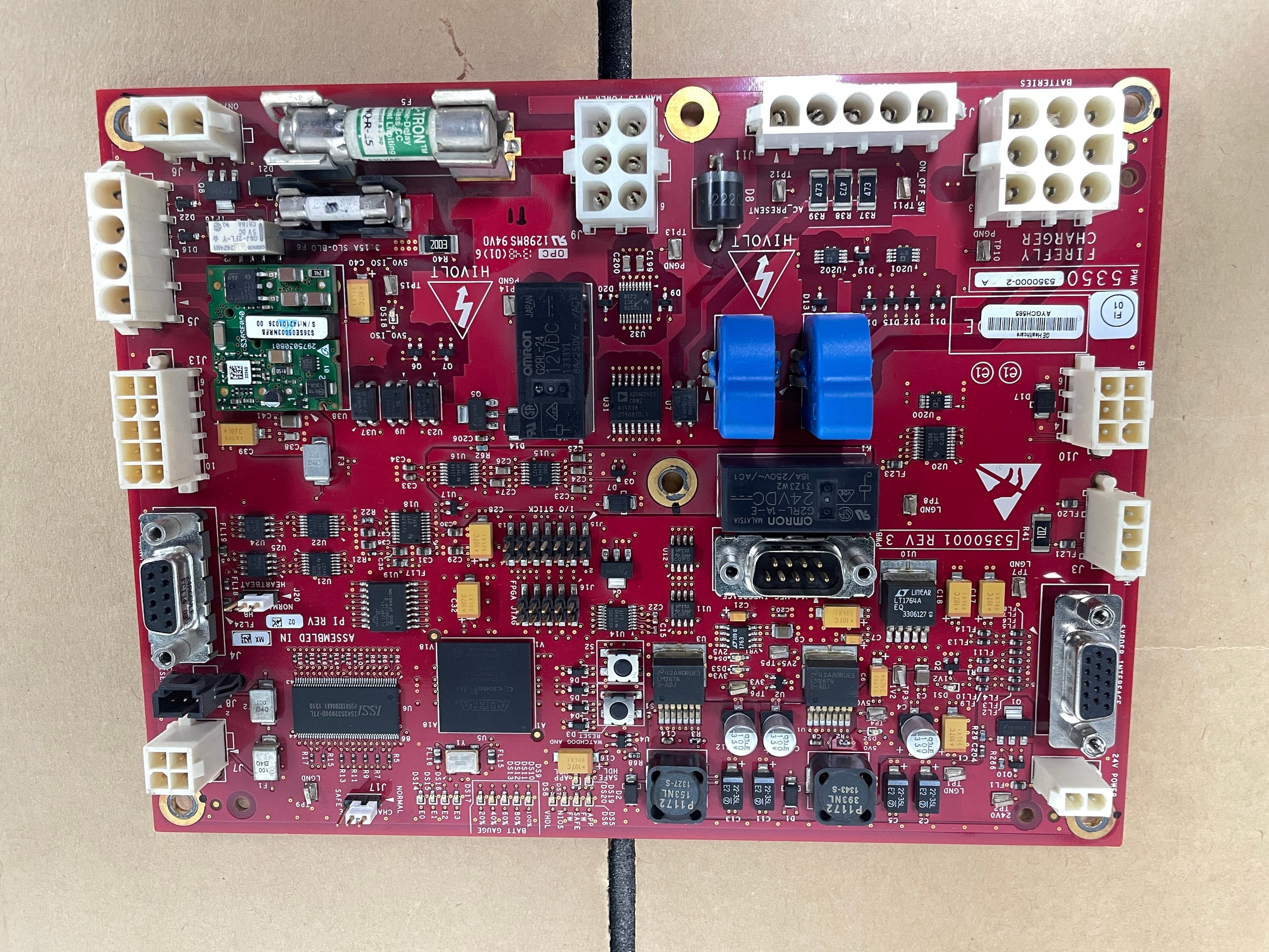 GE XR220 FireFly Charger Board Fully Tested Working In Stock Worldwide Shipping