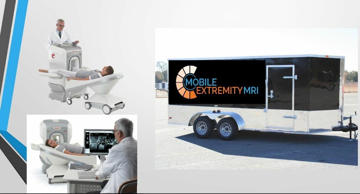 Esaote Oscan XLT — Mobile MRI System in Trailer