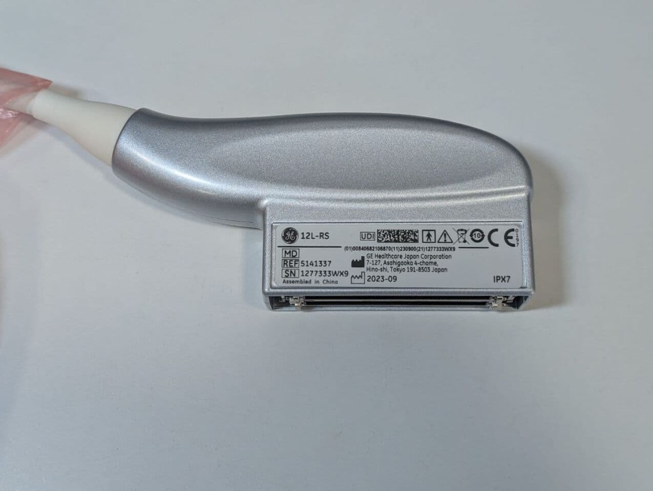 GE 12L-RS Linear Ultrasound Transducer thumbnail 2