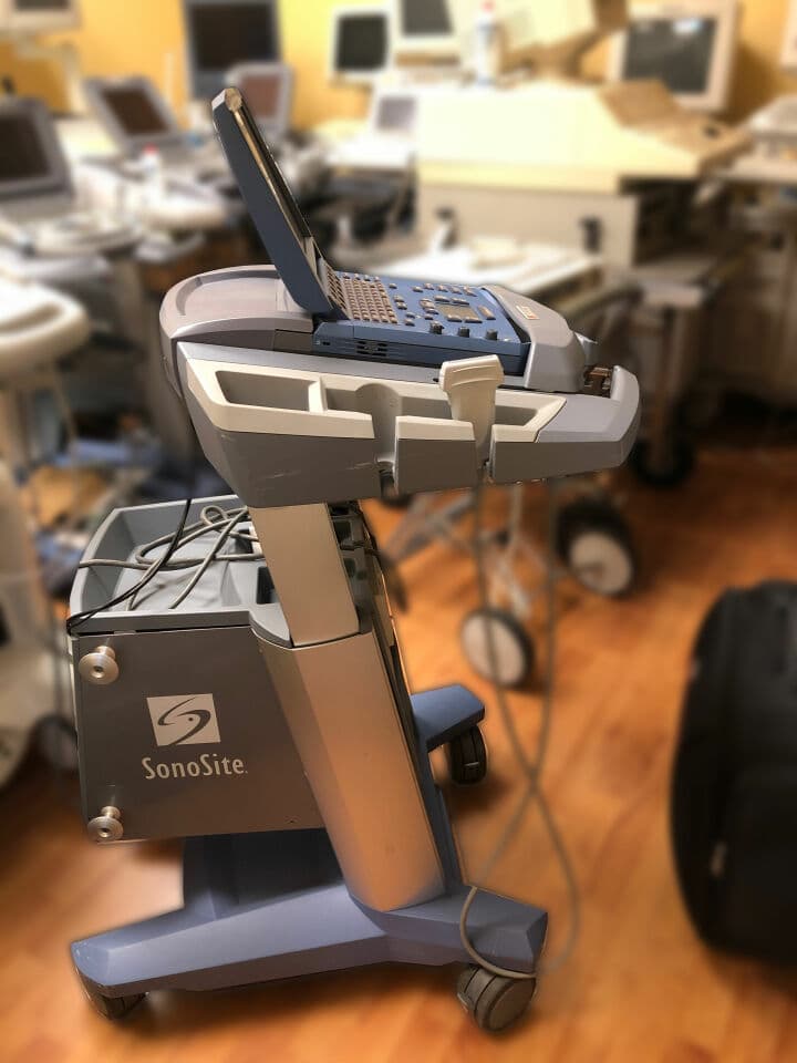 SonoSite Micromaxx Portable Ultrasound System with Linear Probe and Printer thumbnail 2