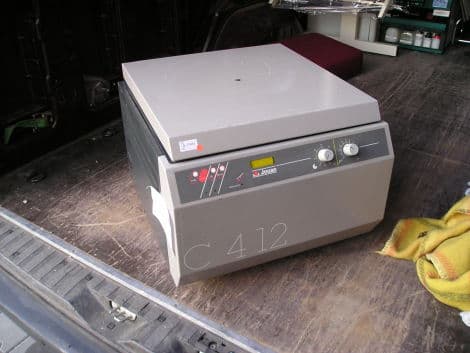 Clinical Sample Preparation Centrifuge — Jouan C-412