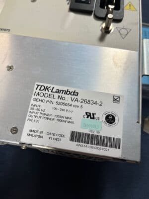 GE 5205054-5 Main Power Supply for Logiq E9 Ultrasound thumbnail 2